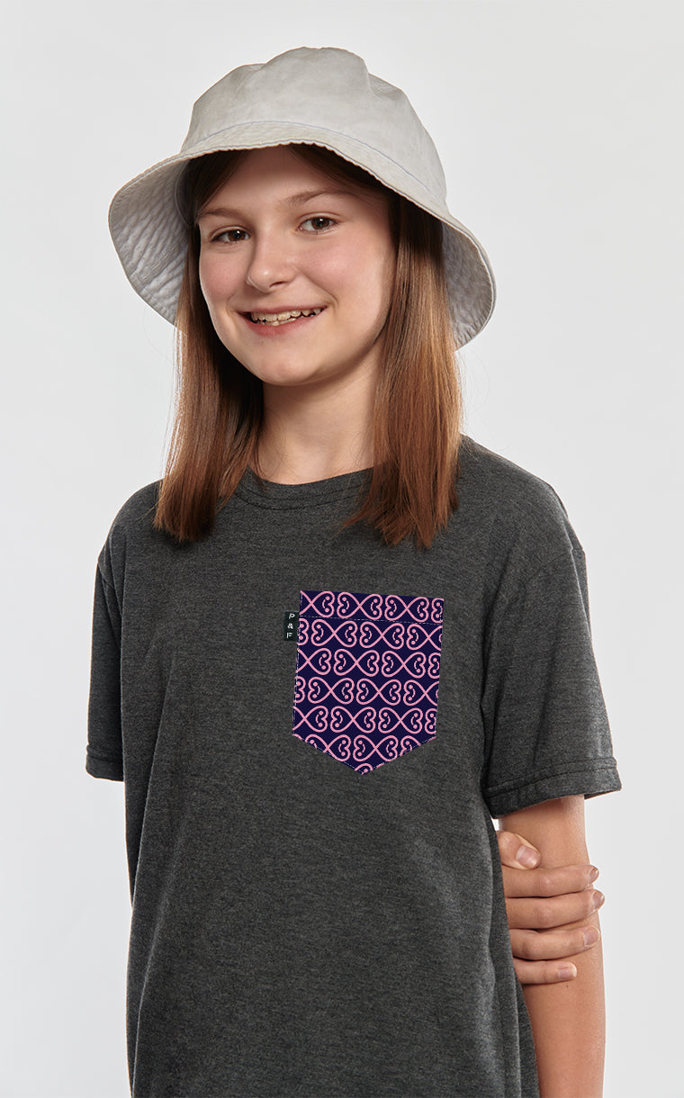 Heart Foundation Pocket T-Shirt - Navy