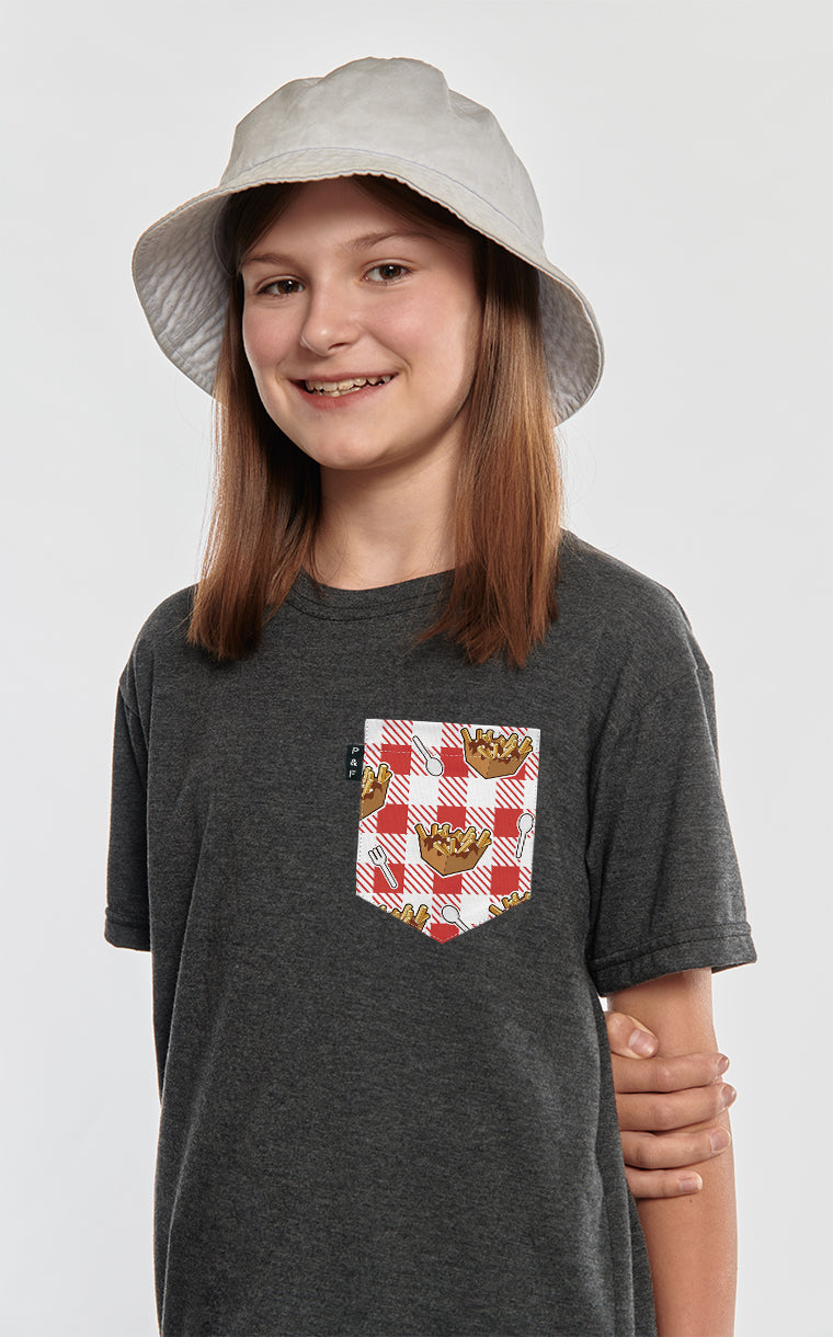T-shirt à poche Lâche pas la patate