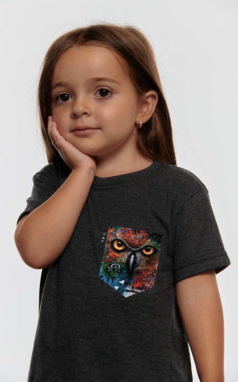 T-shirt à poche Owly Grail