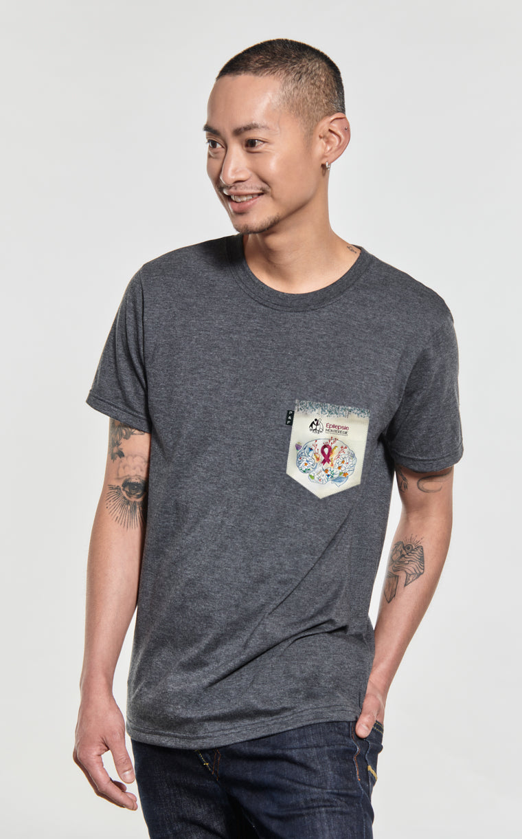 T-shirt à poche Épilepsie Montérégie