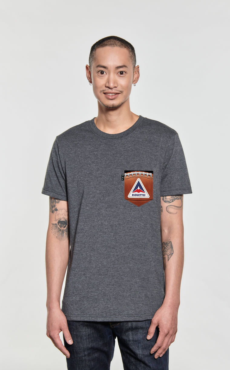 Pocket T-shirt On Leather