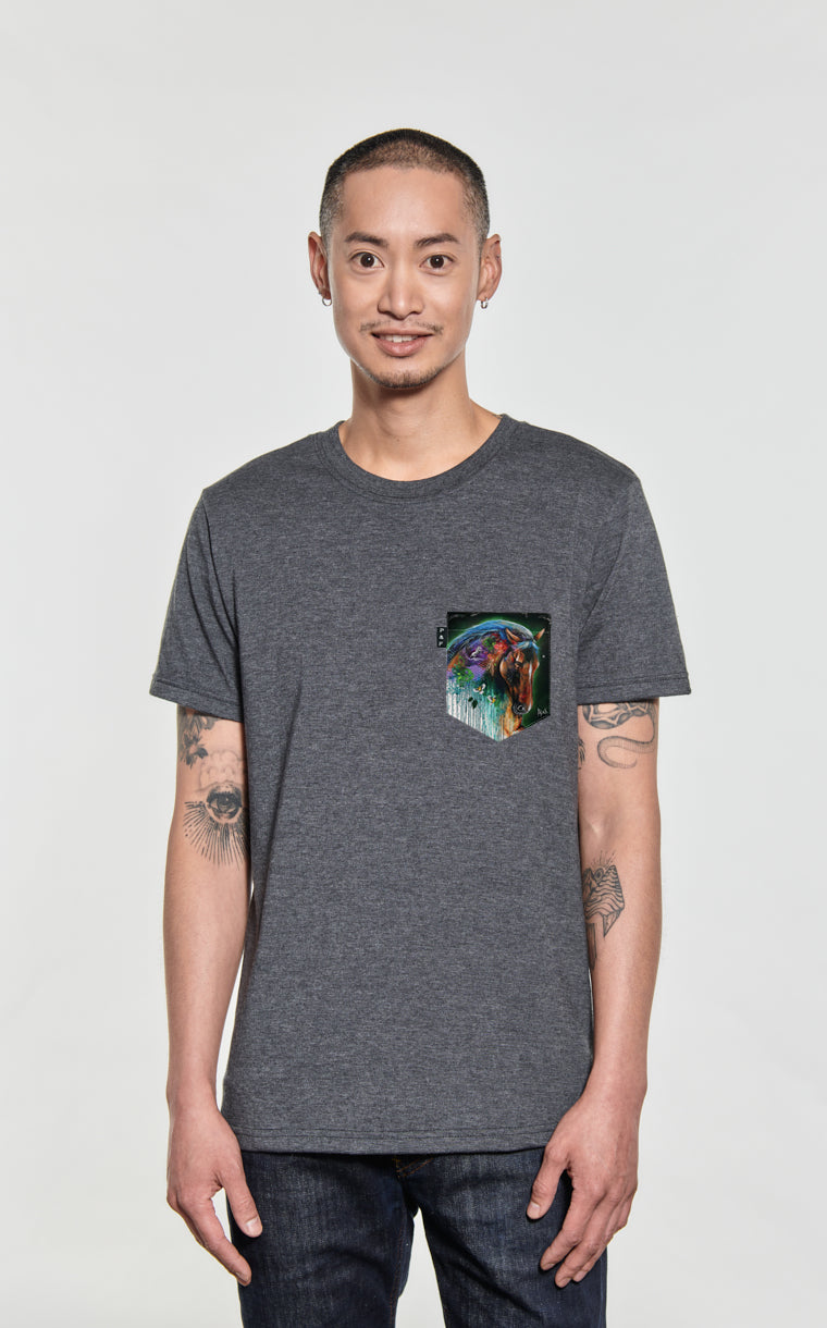 Sylvester Stallion Pocket T-Shirt