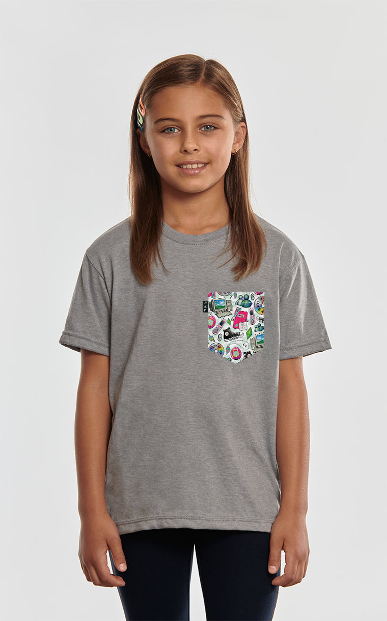 90s kids pocket t-shirt