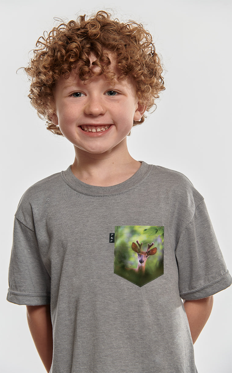 Pathetik Deer Pocket T-Shirt