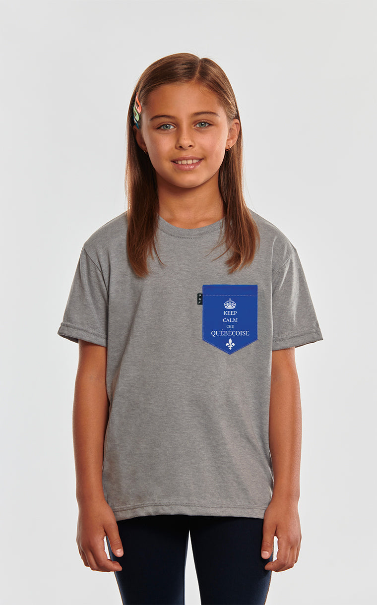 T-shirt à poche Chu Québécoise - Poches & Fils