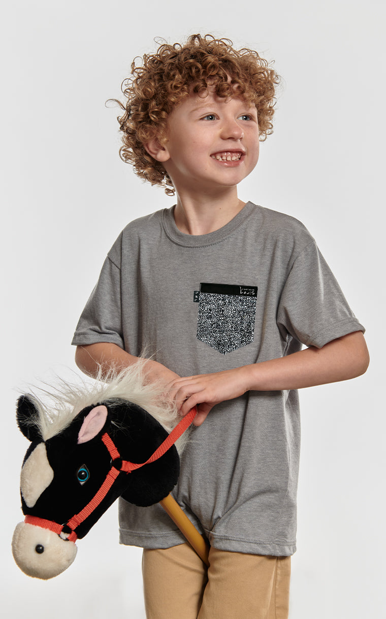 T-shirt à poche Interconnexion