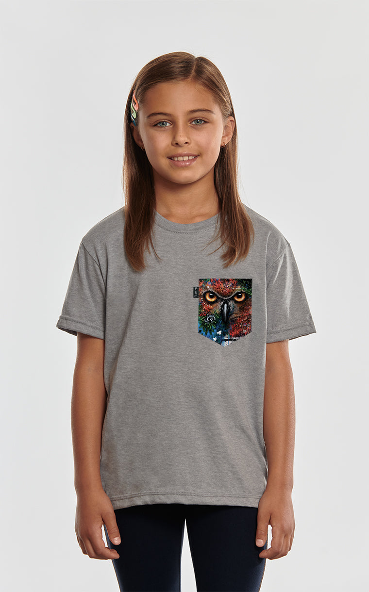 T-shirt à poche Owly Grail