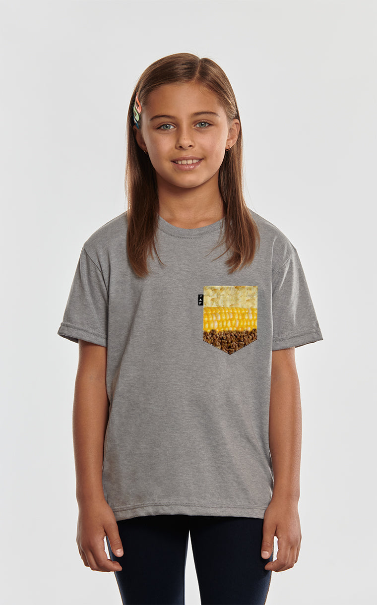 Corn Steak Potato Pocket T-Shirt