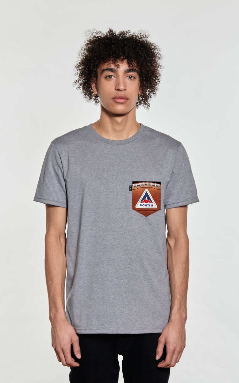 Pocket T-shirt On Leather