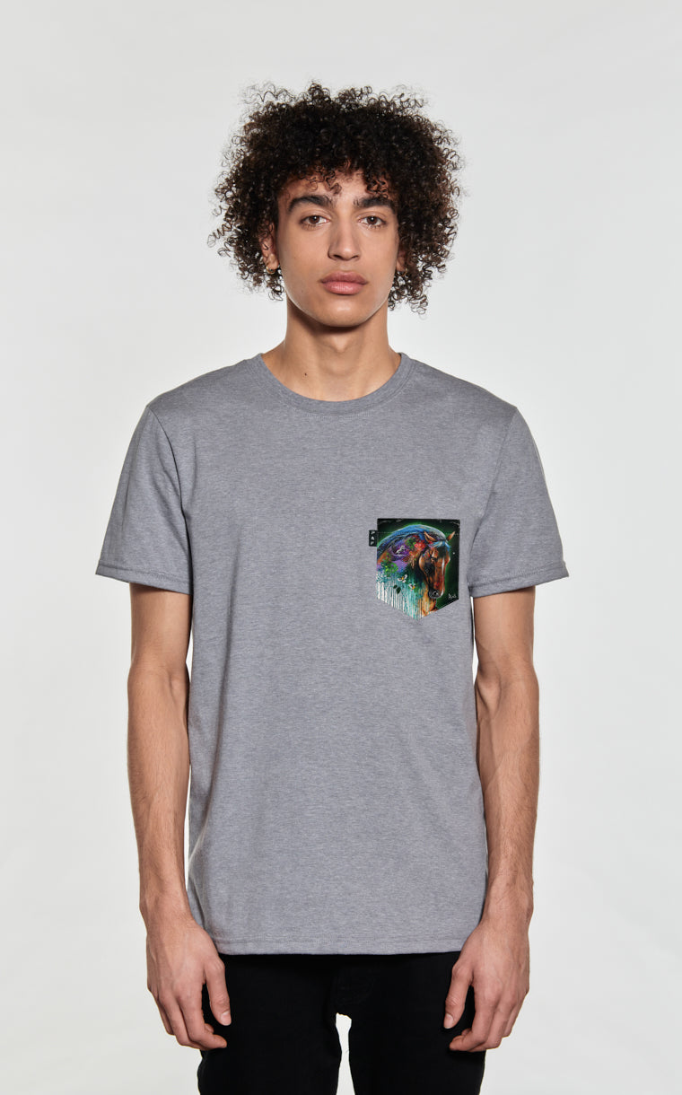 Sylvester Stallion Pocket T-Shirt