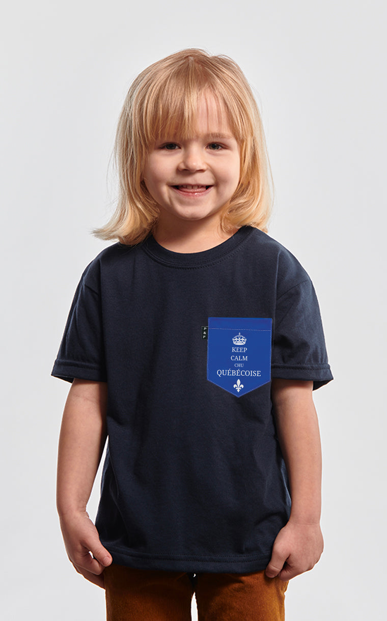 T-shirt à poche Chu Québécoise - Poches & Fils