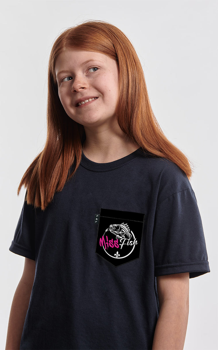 Miss Fish Pocket T-Shirt