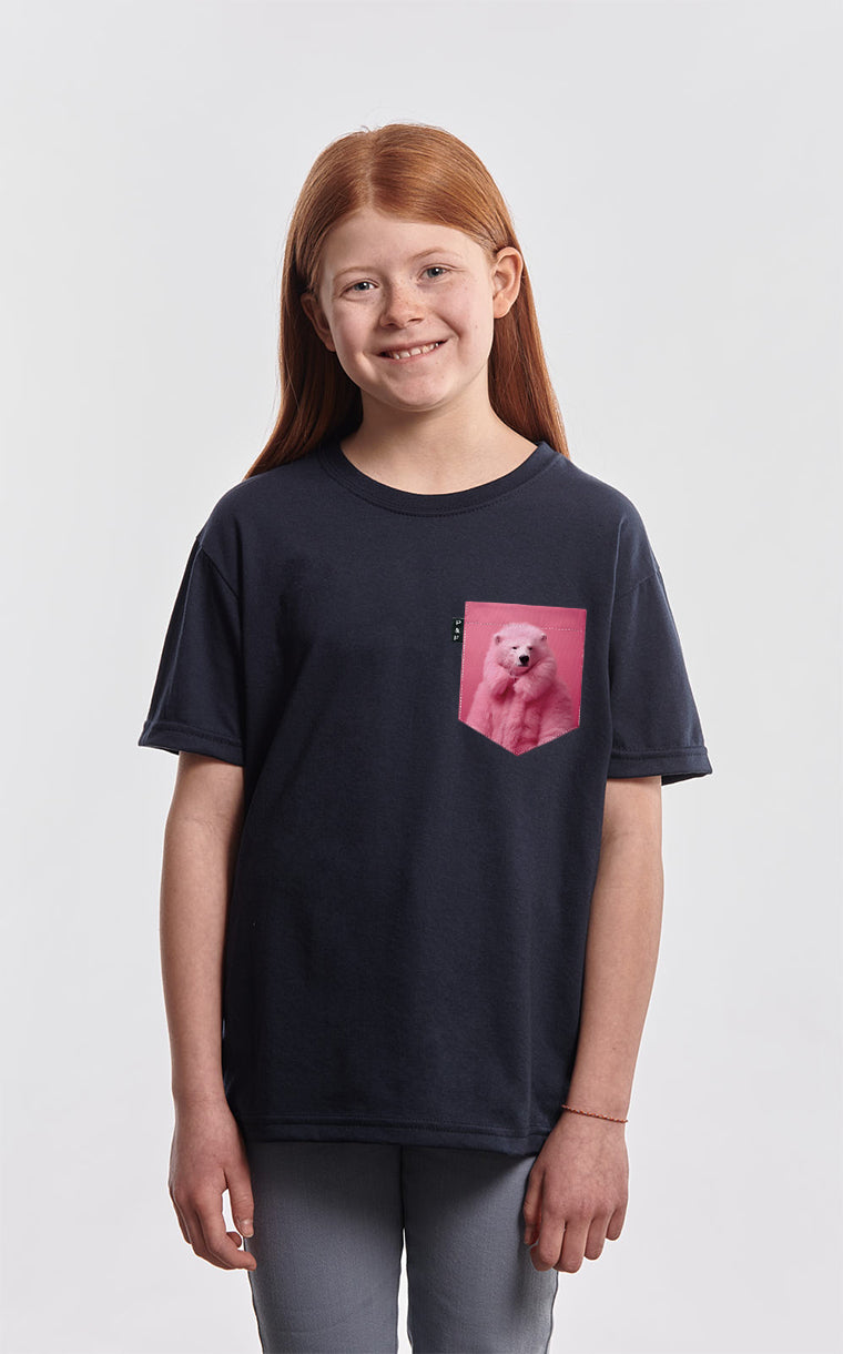 Polenciaga Bear Pocket T-Shirt