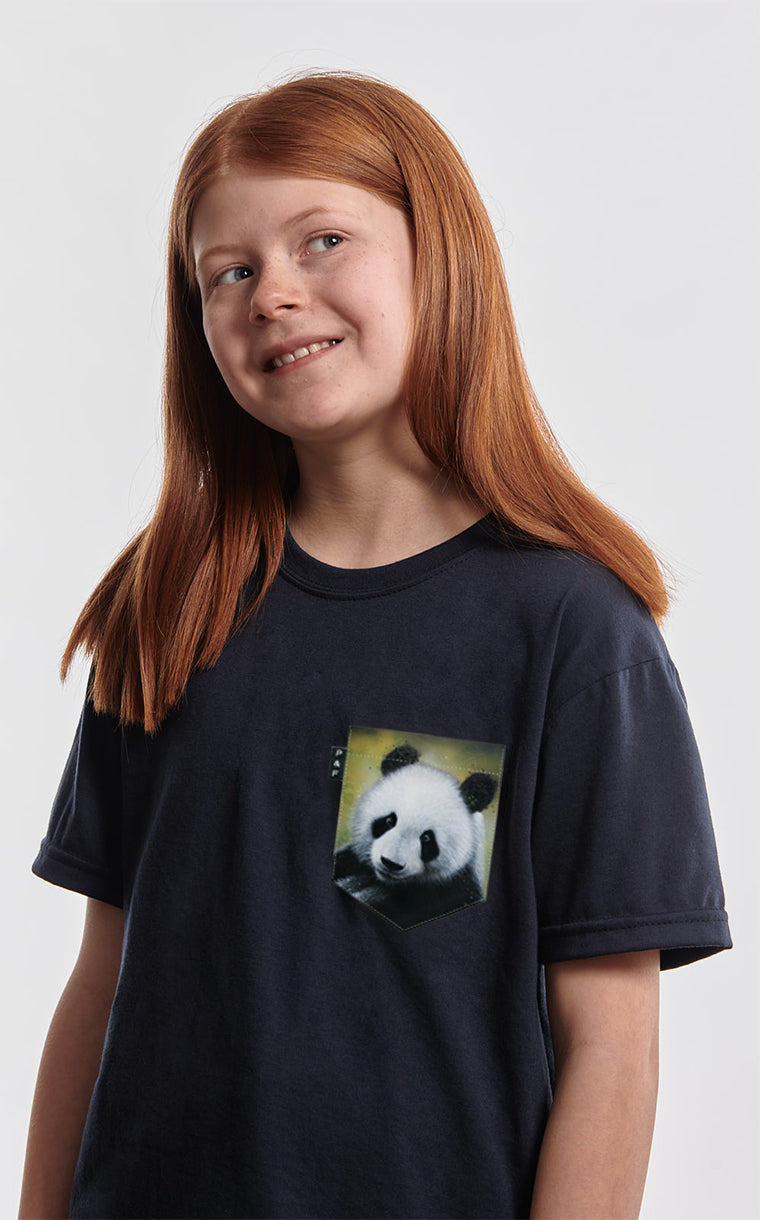 Panda Replay Pocket T-Shirt