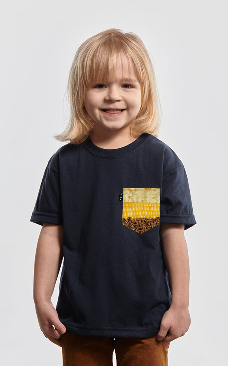 Corn Steak Potato Pocket T-Shirt