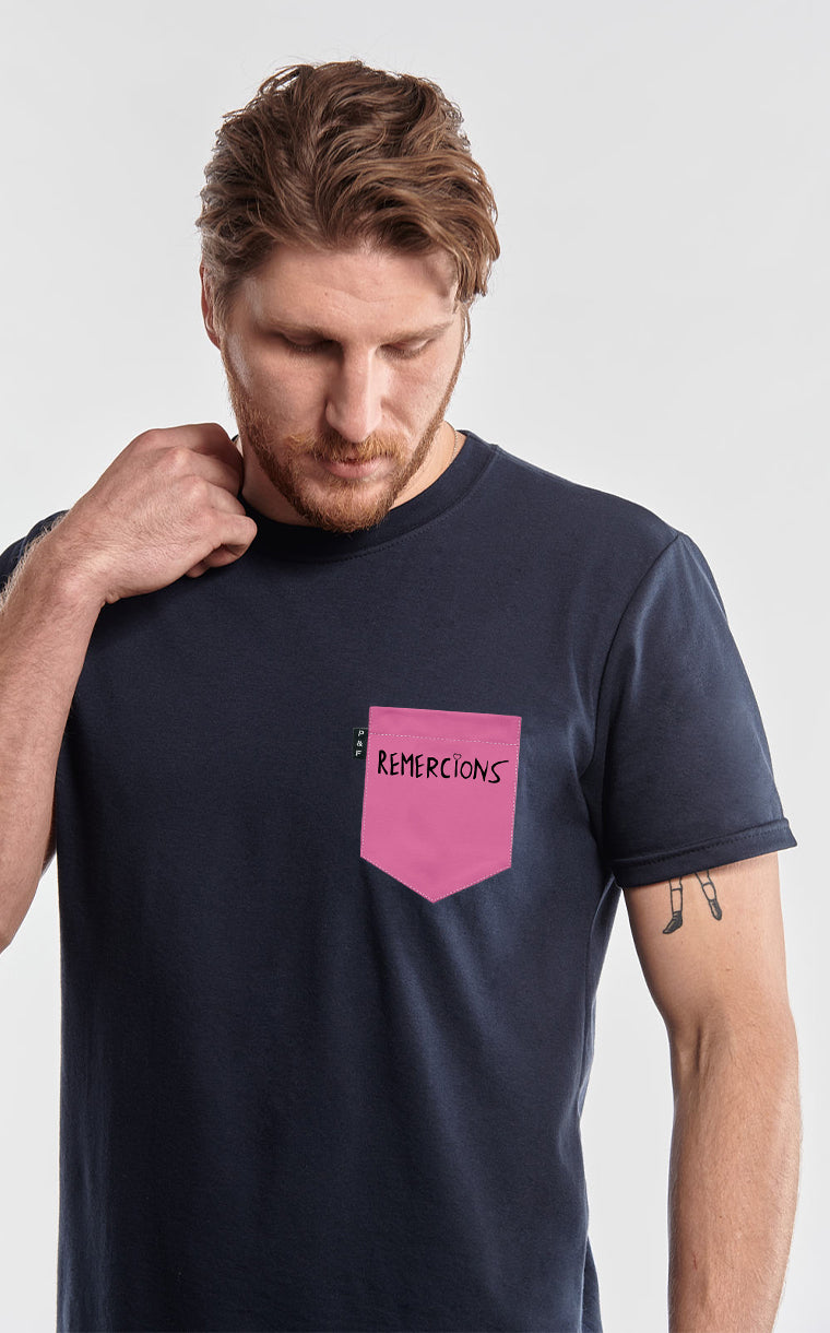 T-shirt à poche Mishel Kekourge Remercions