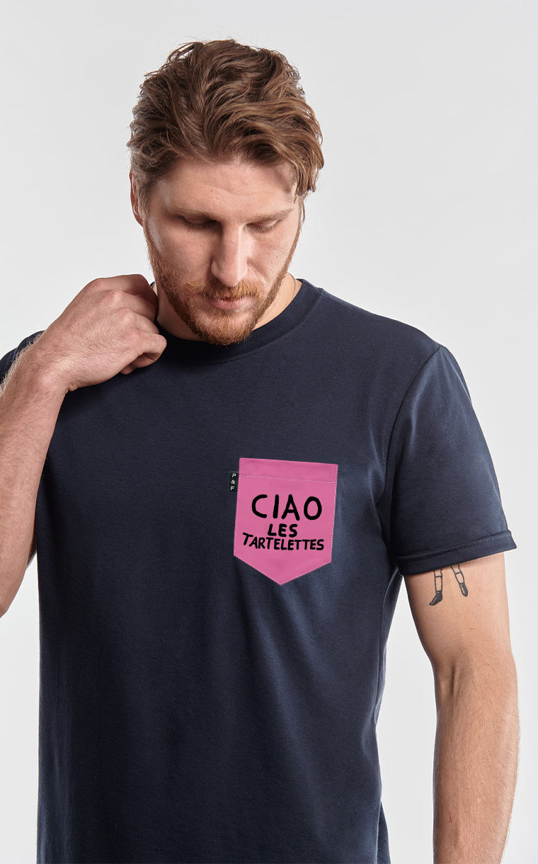 T-shirt à poche Mishel Kekourge Tartelette