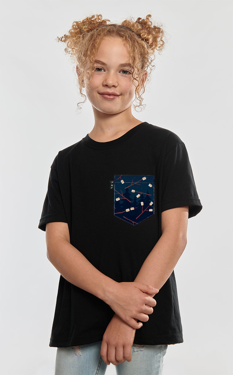 Marshmallow Grain Pocket T-Shirt