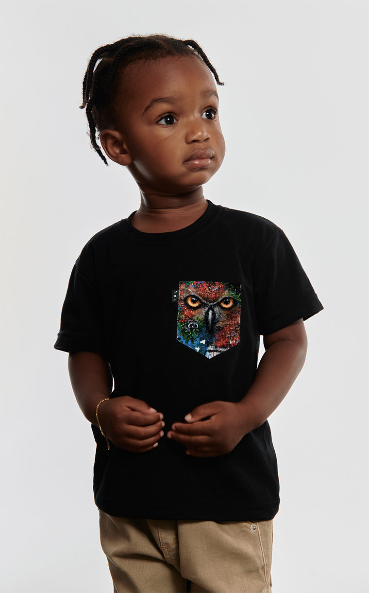 T-shirt à poche Owly Grail