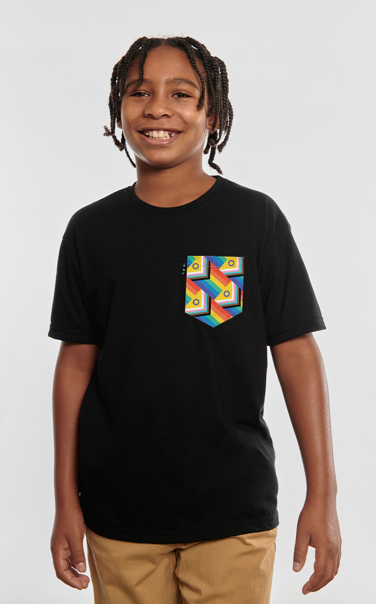 Rainbow Wear Pocket T-Shirt