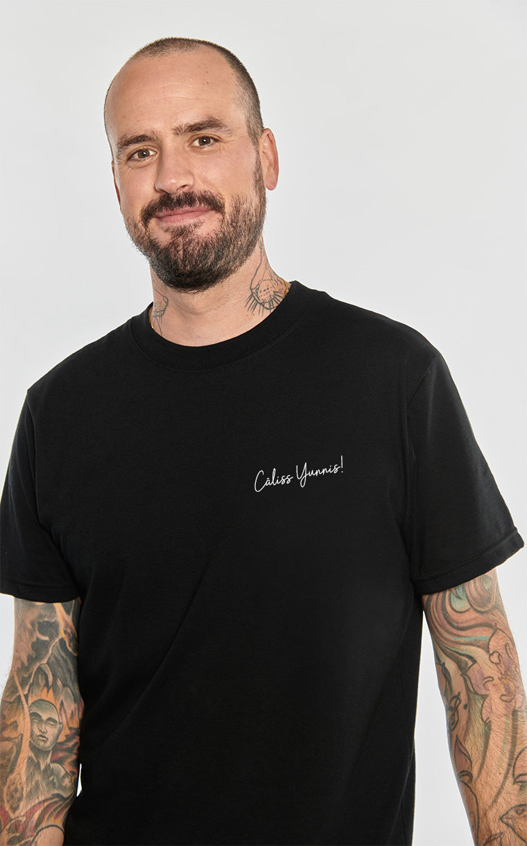 T-shirt pour homme avec poche Câliss Yunnis ^ 