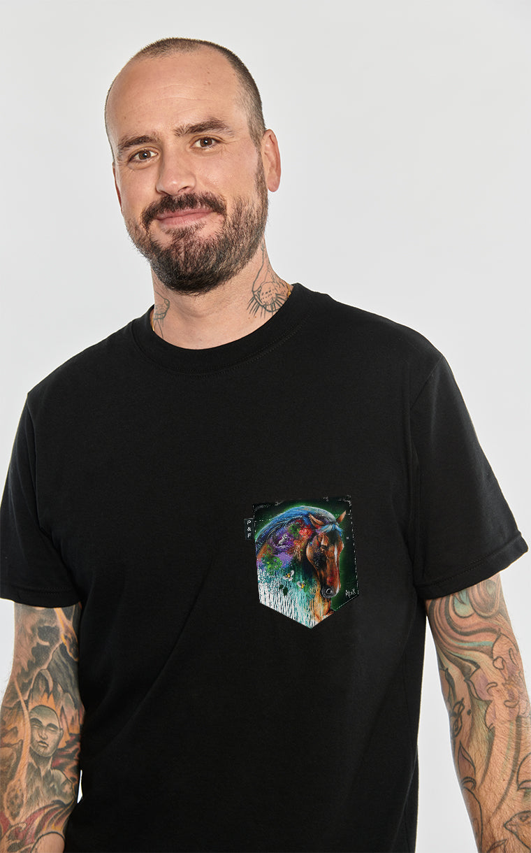 Sylvester Stallion Pocket T-Shirt