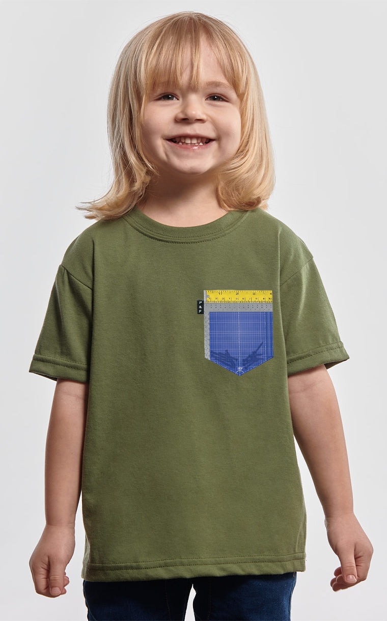 4 inch strong pocket t-shirt