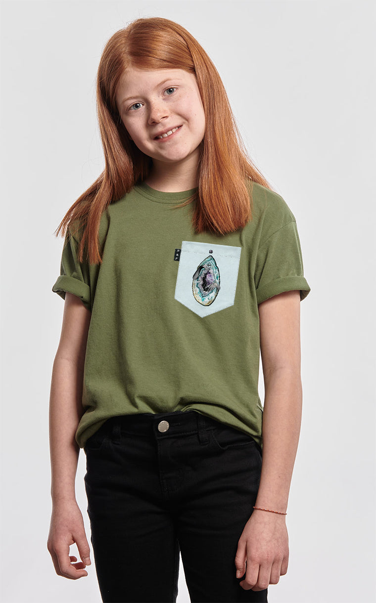 Agate the power pocket t-shirt