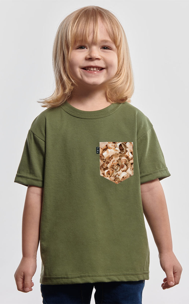 Wood Chip Pocket T-Shirt