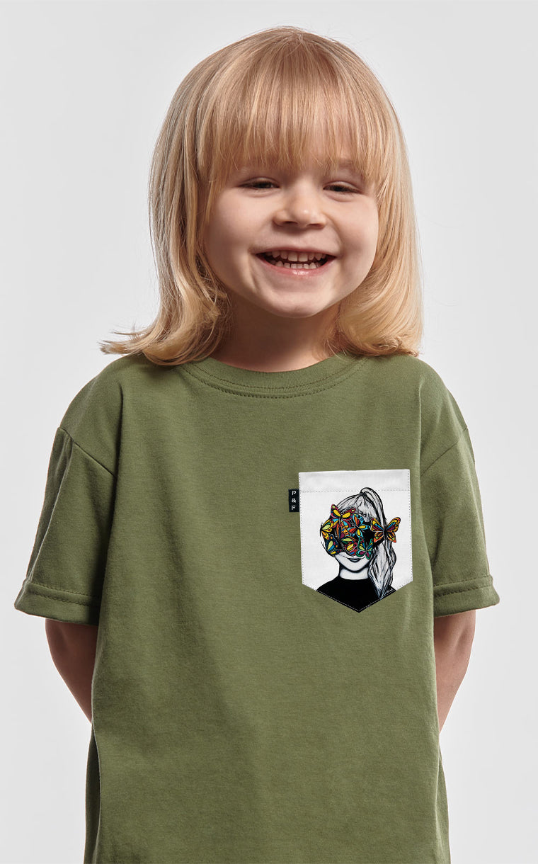 FND-Girls Pocket T-Shirt