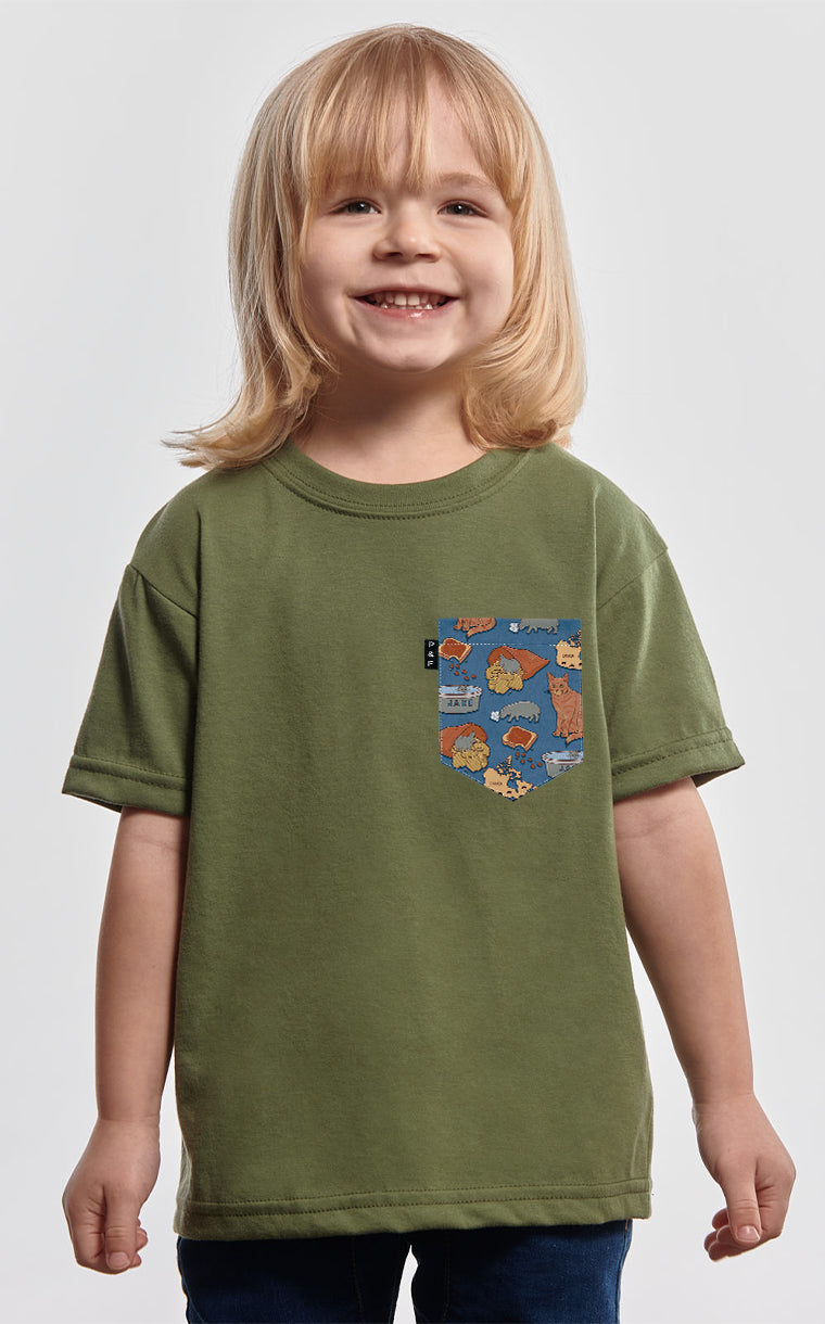 Family Hippo Pocket T-Shirt