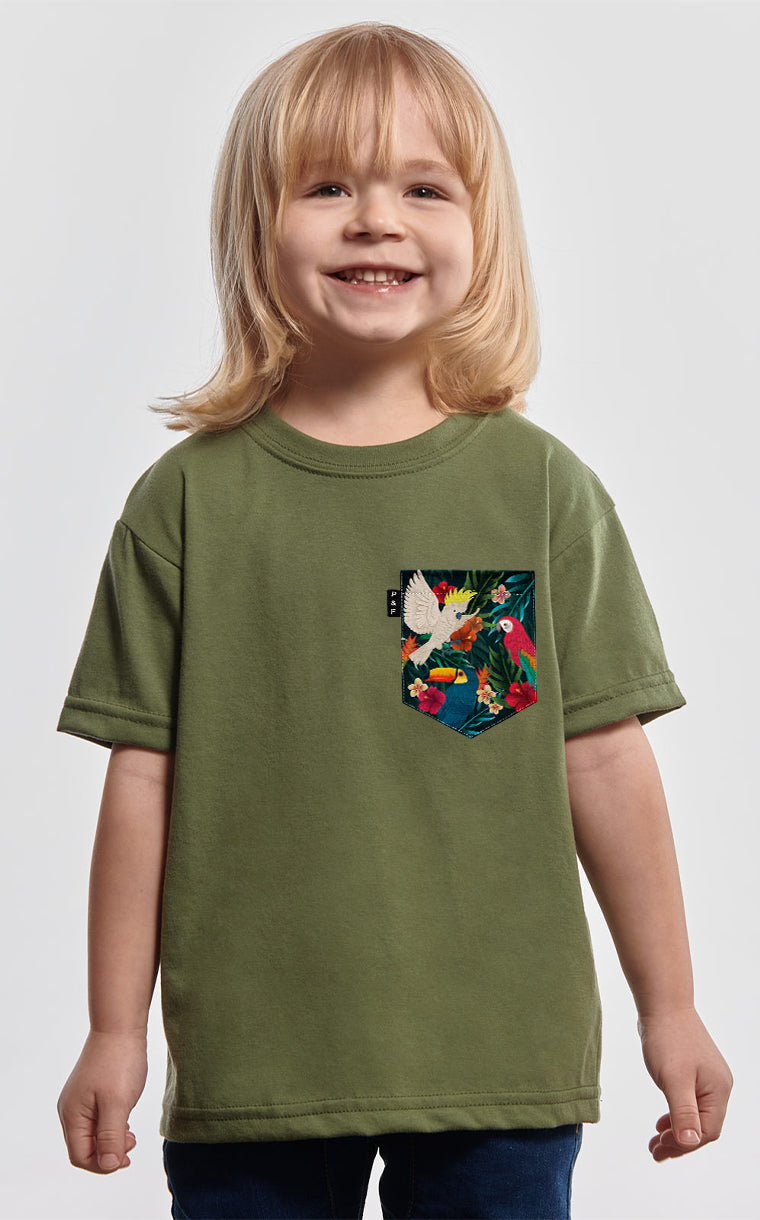 King Toucan-Khamon Pocket T-Shirt