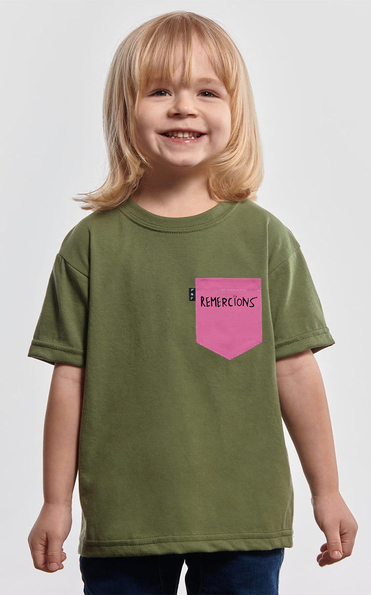 T-shirt à poche Mishel Kekourge Remercions