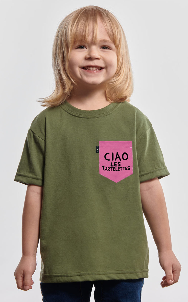 T-shirt à poche Mishel Kekourge Tartelette