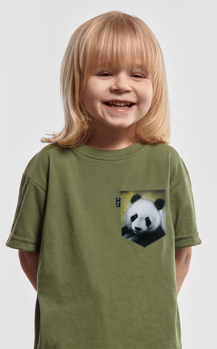 Panda Replay Pocket T-Shirt