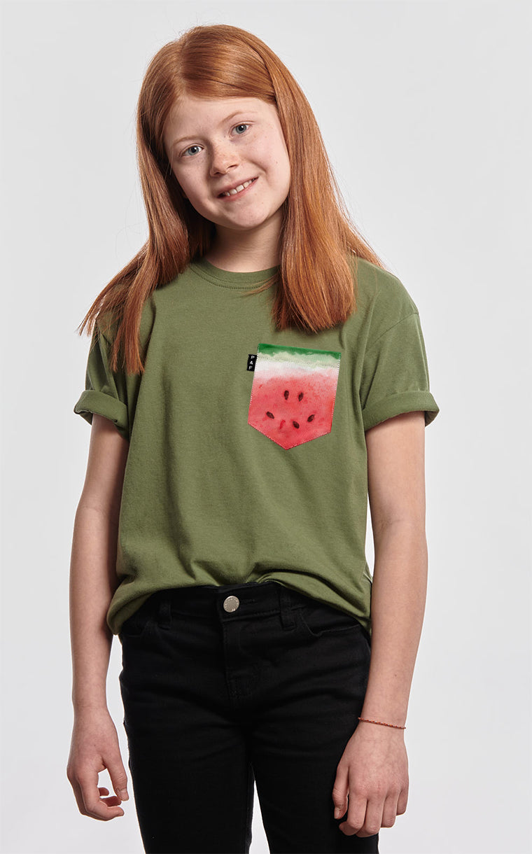 Post Melon Pocket T-Shirt