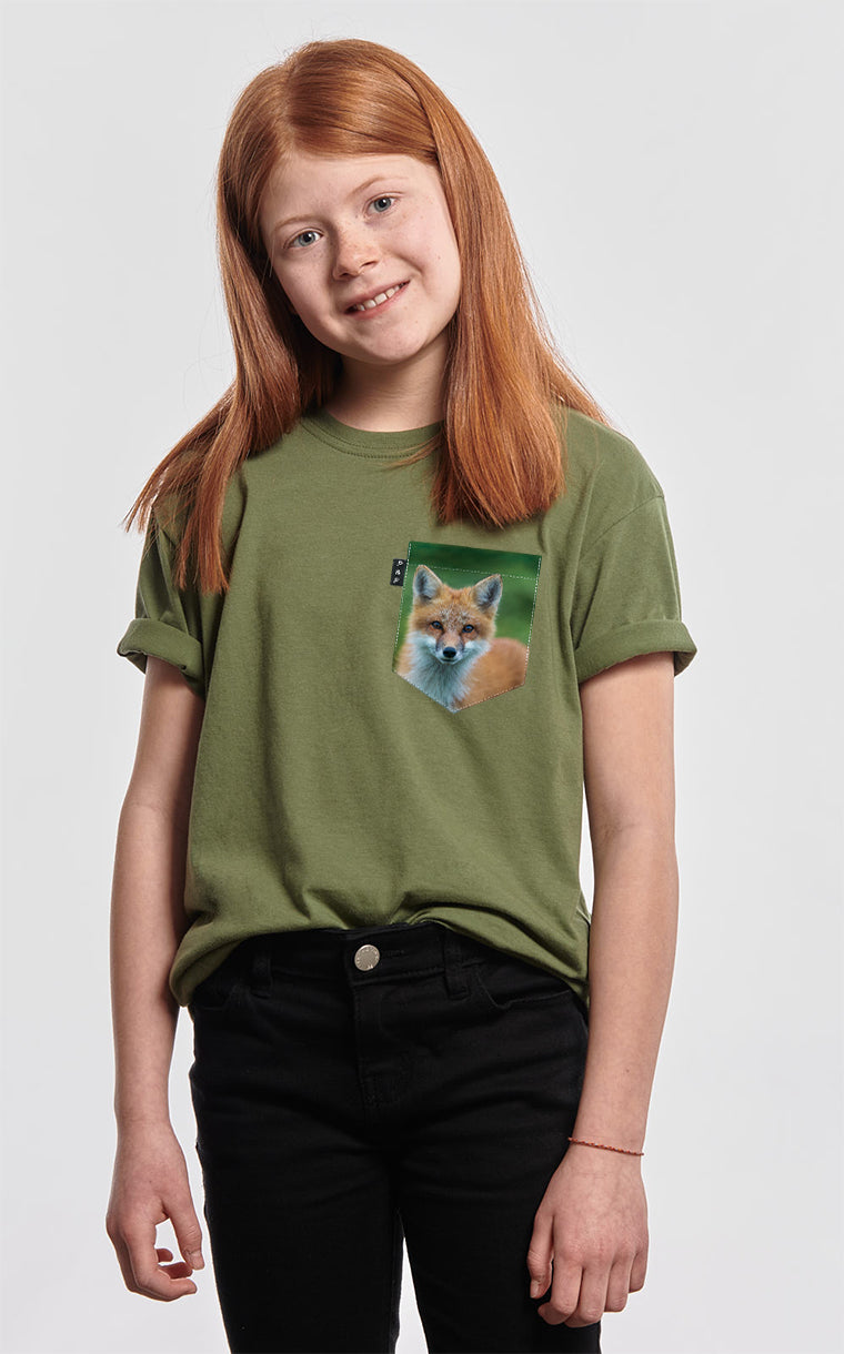 T-shirt à poche Rouzé comme un renard