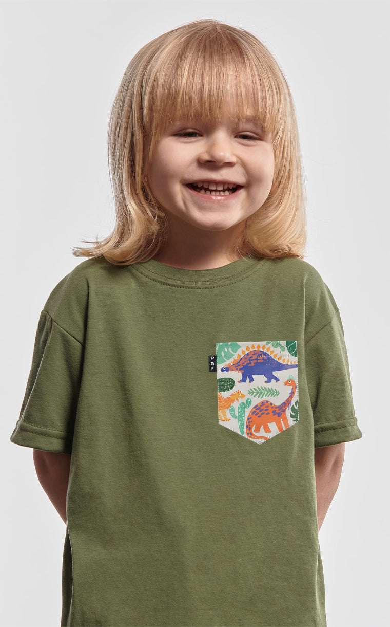 Zinosaurs Pocket T-Shirt