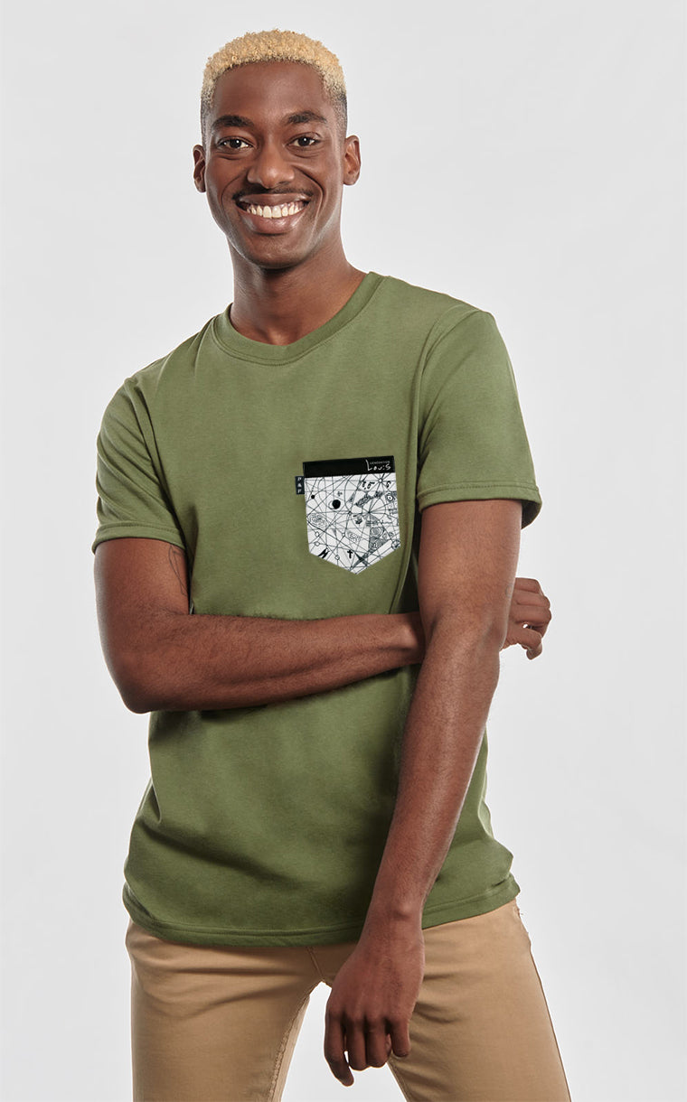 T-shirt à poche Constellation