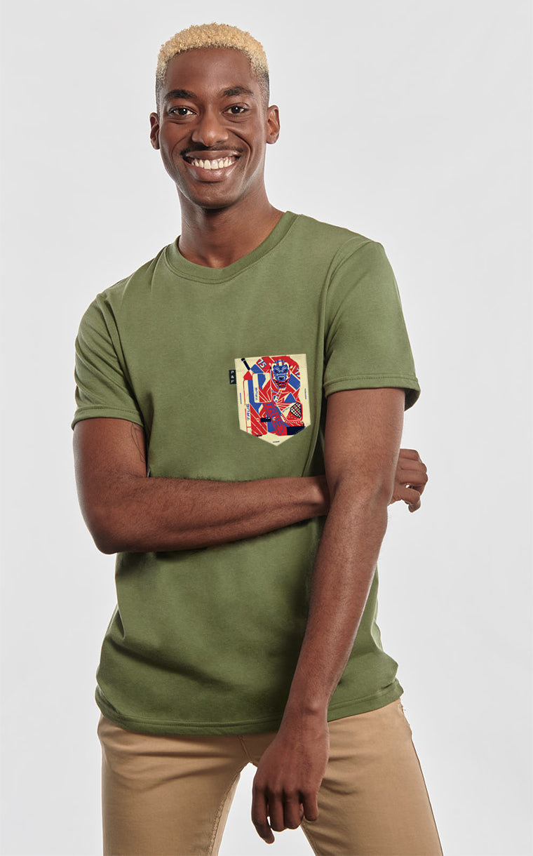 T-shirt à poche Dobes