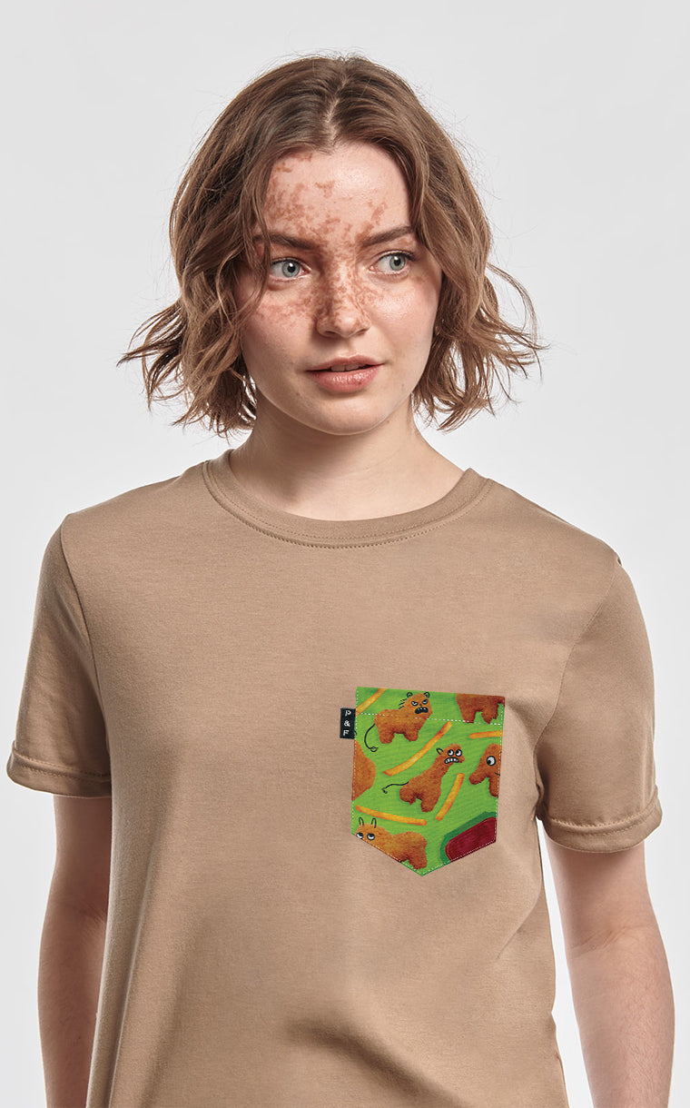 Crocopoulatorius Boyfriend Pocket T-Shirt