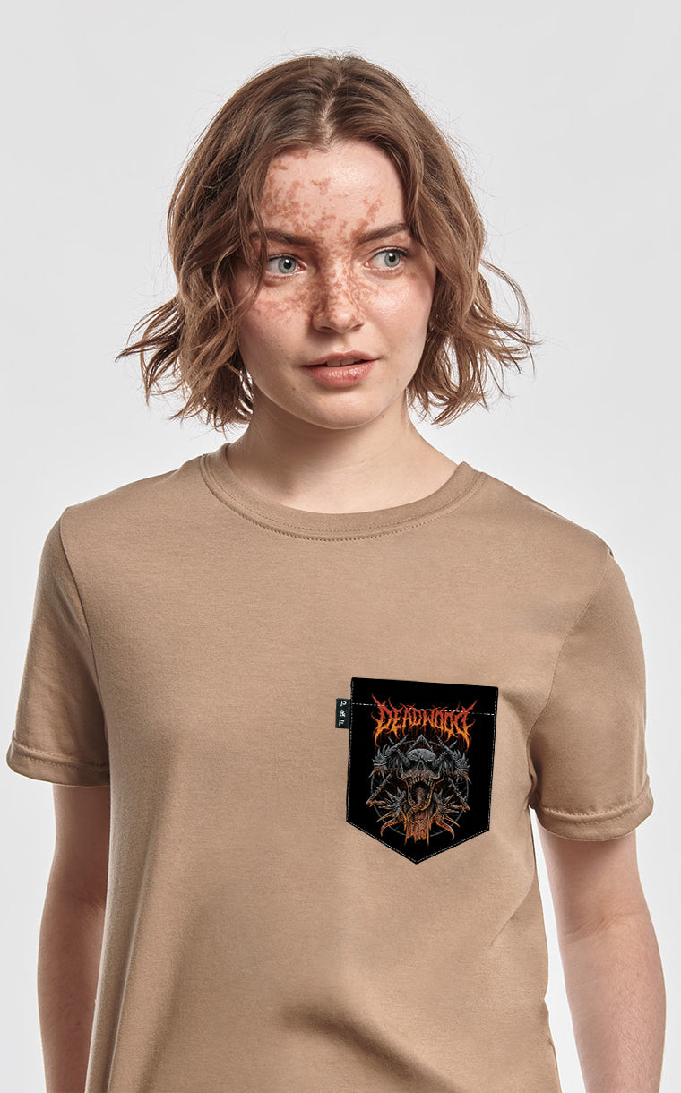 T-shirt coupe Boyfriend à poche Deadwood