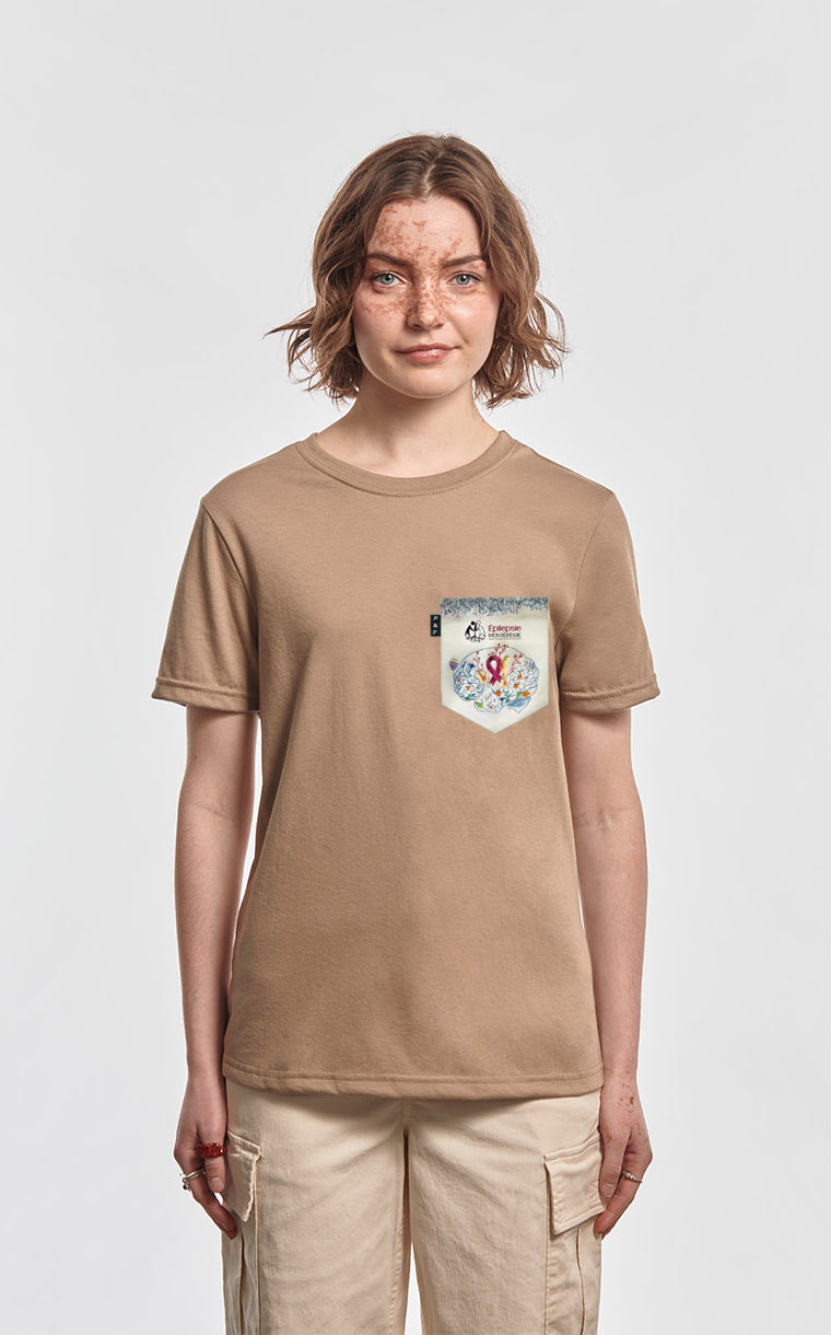 T-shirt coupe Boyfriend à poche Épilepsie Montérégie
