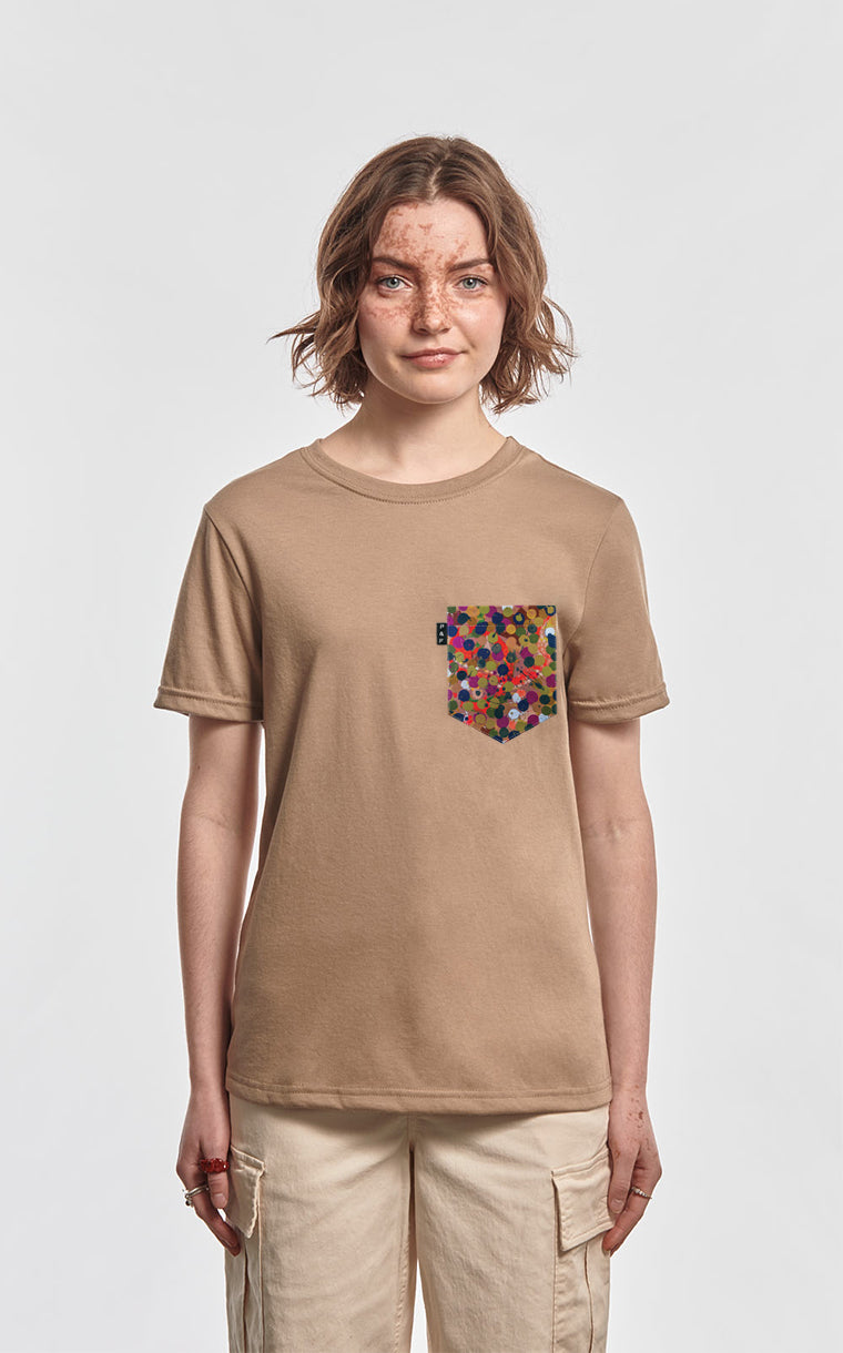 Boyfriend Fit T-Shirt with Folie Pocket