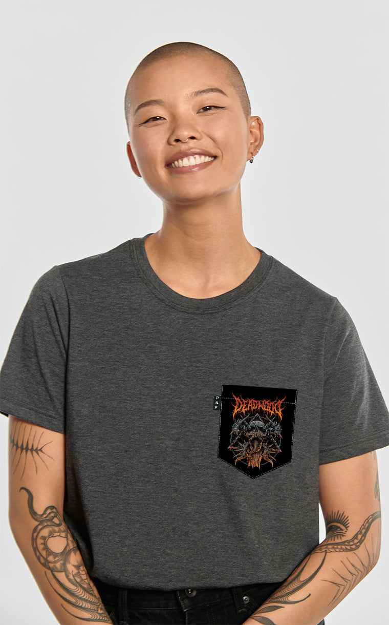 T-shirt coupe Boyfriend à poche Deadwood