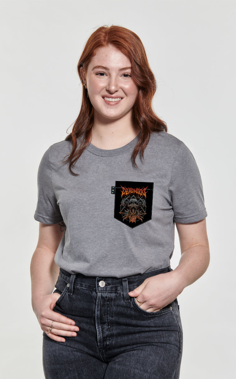 T-shirt coupe Boyfriend à poche Deadwood