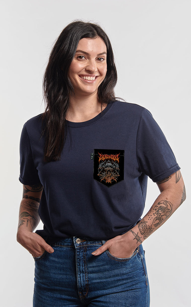 T-shirt coupe Boyfriend à poche Deadwood