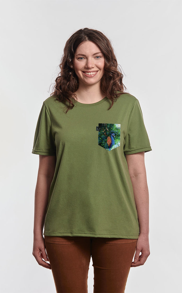 Paontagonia Boyfriend Pocket T-Shirt