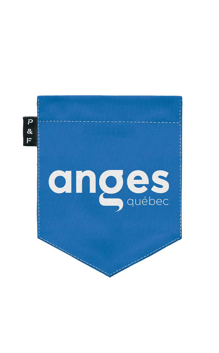 Crewneck Qc à poche Anges Québec