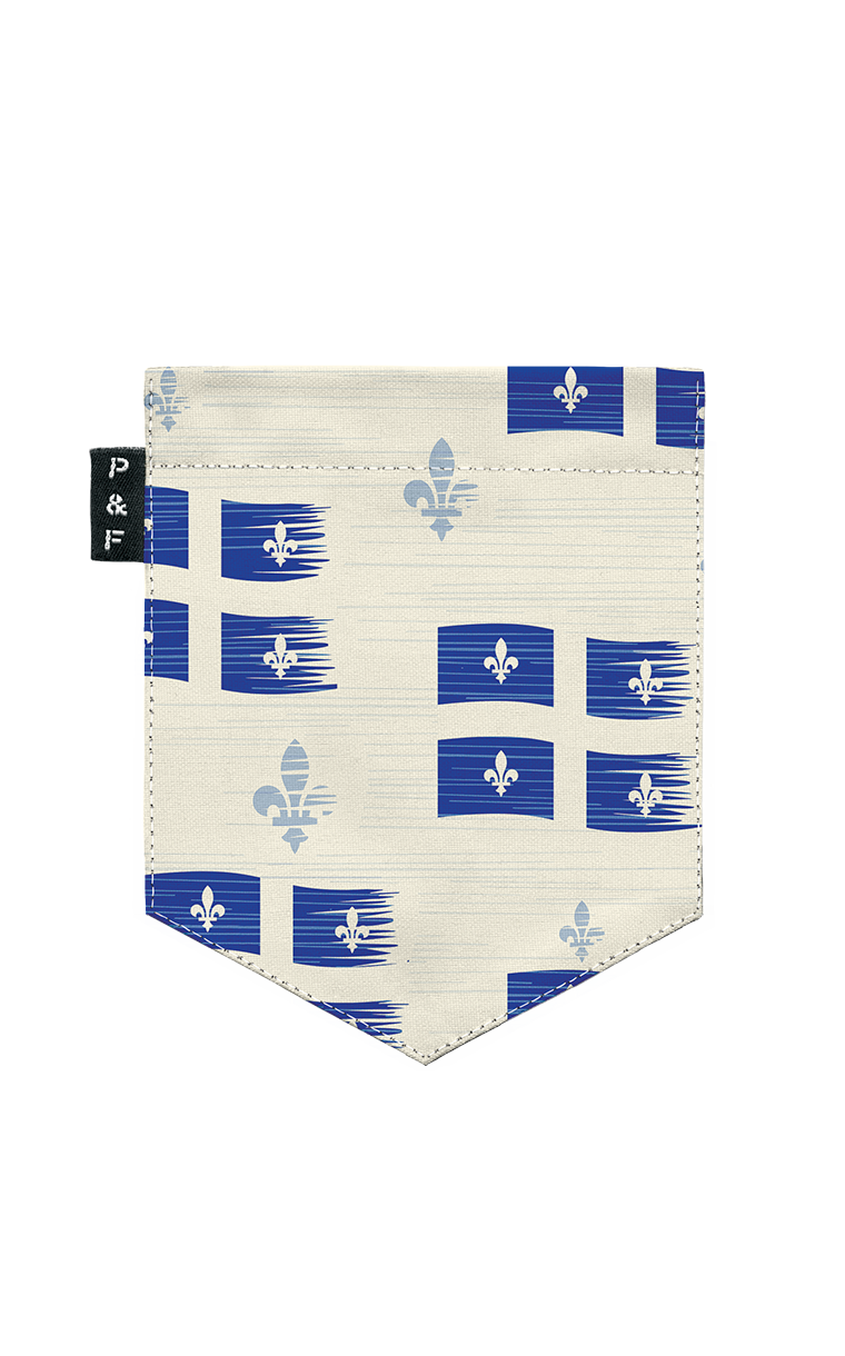 Crewneck Qc à poche Vive le Québec
